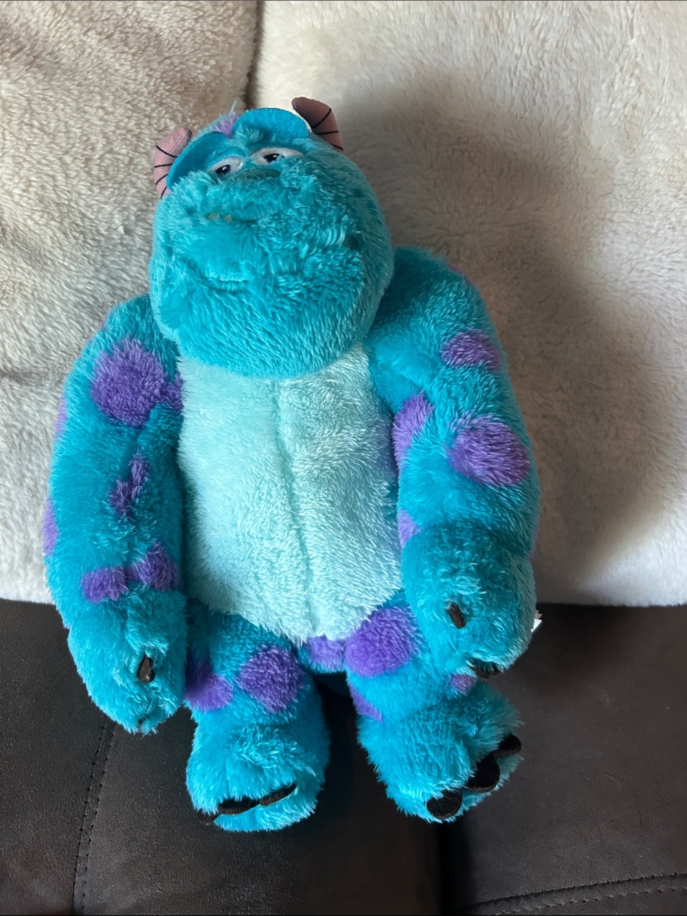 Sulley Plush Toy - Blue & Purple Monster Stuffed Animal